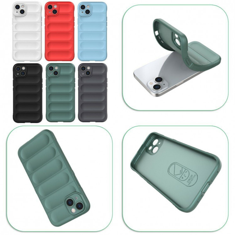 Чехол Magic Shield для iPhone 15 (черный)