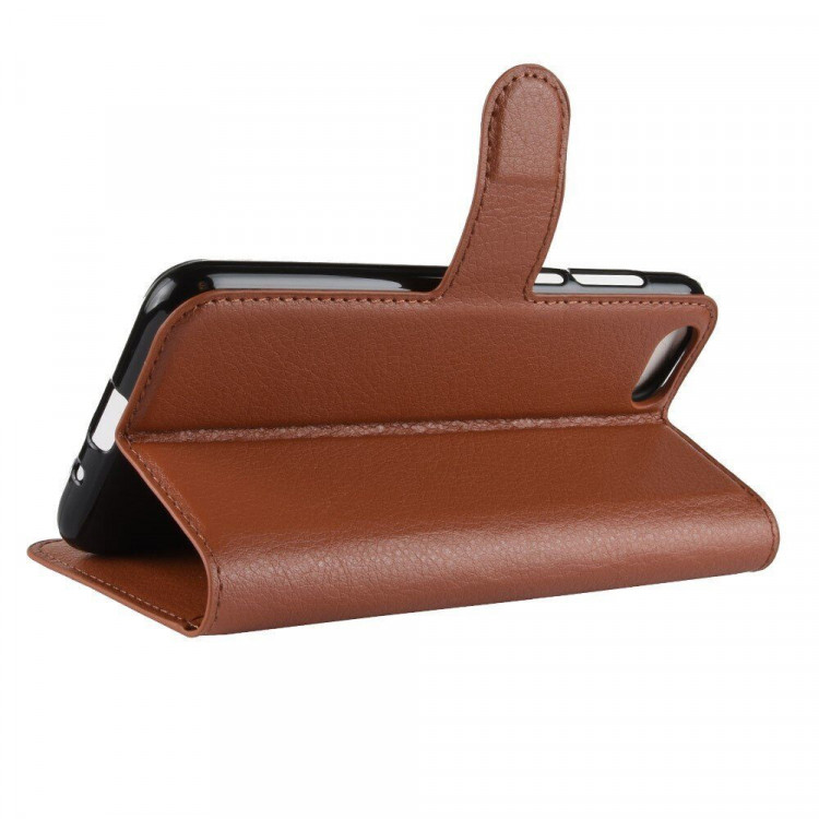 Чехол с визитницей для Huawei Y5 Prime (2018) / Y5 lite (2018) / Huawei Honor 7A (DUA-L22) Российская версия (коричневый)