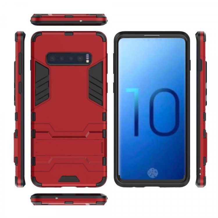 Чехол Duty Armor для Samsung Galaxy S10 (красный)