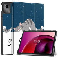 Чехол для Lenovo Tab M11, Xiaoxin Pad 11 2024 (Good Night Cat)