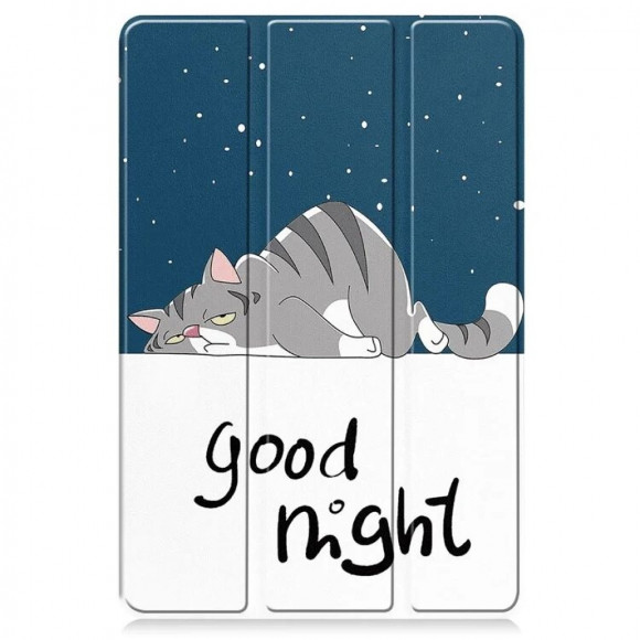 Чехол для Lenovo Tab M11, Xiaoxin Pad 11 2024 (Good Night Cat)