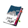 Чехол для Lenovo Tab M11, Xiaoxin Pad 11 2024 (Good Night Cat)