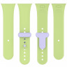 Силиконовый ремешок для Xiaomi Redmi Watch 3, Mi Watch Lite 3 (светло-зеленый)
