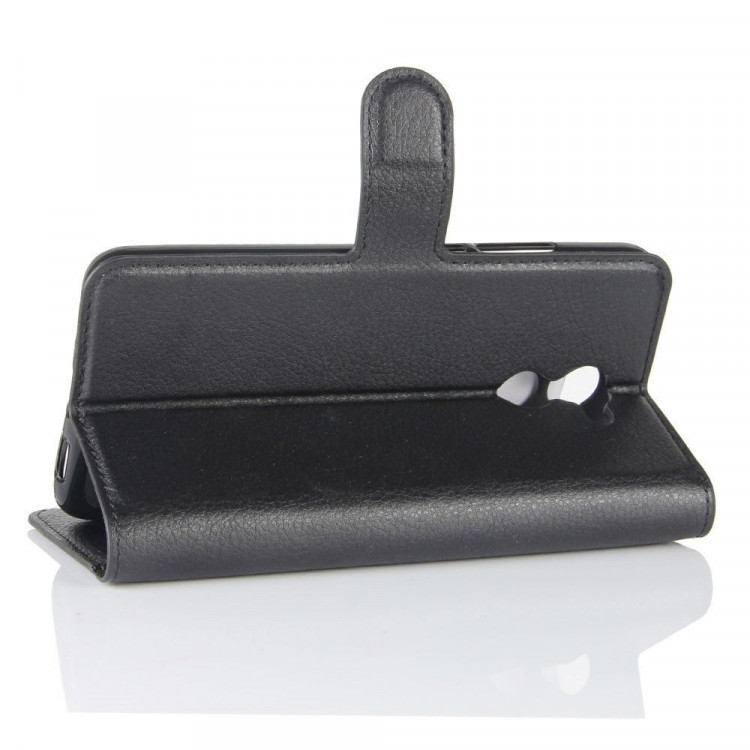 Чехол с визитницей для Huawei Enjoy 7 Plus  (черный)