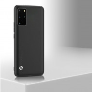 Чехол из искусственной кожи для Samsung Galaxy S20 Plus (черный) Чехол из искусственной кожи для Samsung Galaxy S20 Plus (черный)