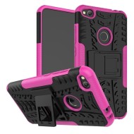 Чехол Hybrid Armor для Huawei Honor 8 lite (черный + розовый) Чехол Hybrid Armor для Huawei Honor 8 lite (черный + розовый)