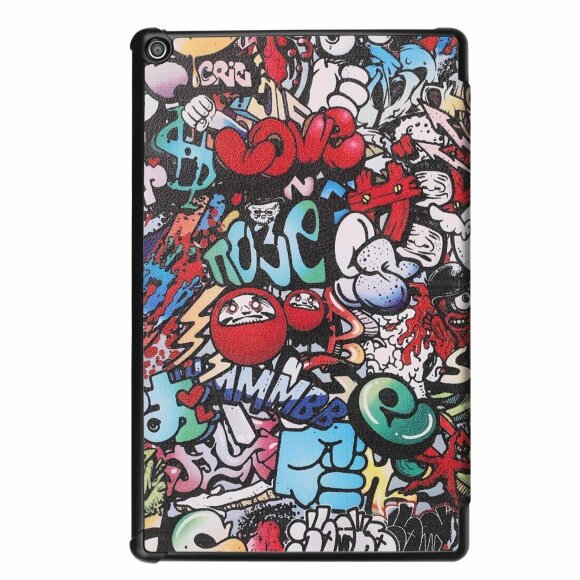 Чехол Smart Case для Amazon Fire HD 10 (2017-2019), 10,1 дюйм (Graffiti)