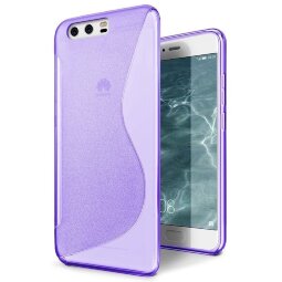 Чехол нескользящий на Huawei P10 Plus (фиолетовый)