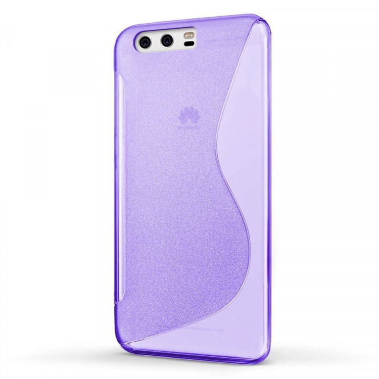 Чехол нескользящий на Huawei P10 Plus (фиолетовый)