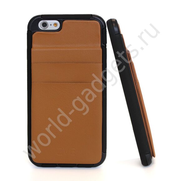 Чехол ZVE для iPhone 6 (коричневый) Чехол ZVE для iPhone 6 (коричневый)