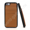 Чехол ZVE для iPhone 6 (коричневый)