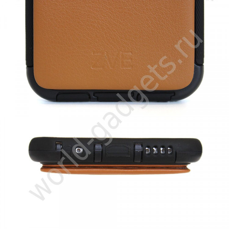Чехол ZVE для iPhone 6 (коричневый)