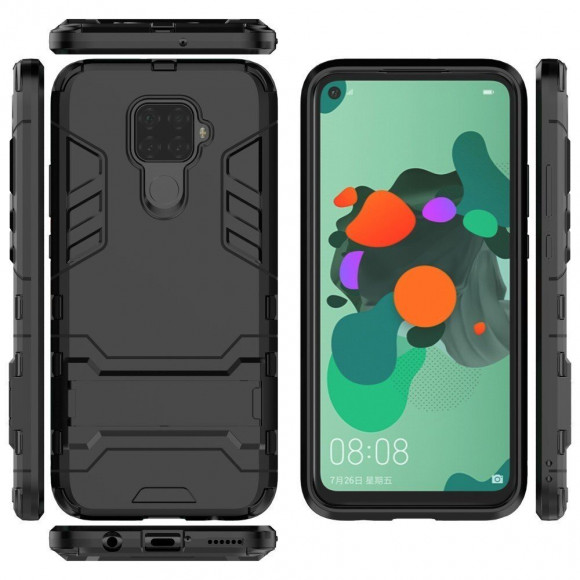 Чехол Duty Armor для Huawei Nova 5i Pro / Mate 30 Lite (черный) Чехол Duty Armor для Huawei Nova 5i Pro / Mate 30 Lite (черный)