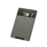 Чехол для кредитных карт Baseus back stick silicone card bag Dark grey ACKD-A0G
