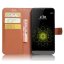 Чехол с визитницей для LG G5 / LG G5 SE (коричневый)