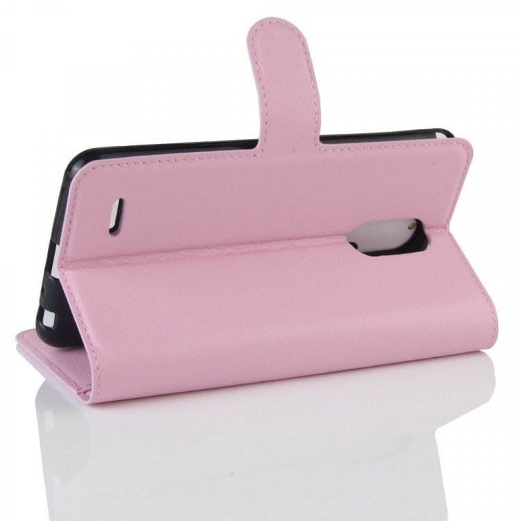 Чехол с визитницей для LG Stylus 3 M400DY (розовый)