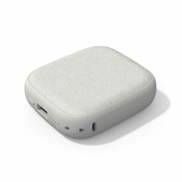 Внешний аккумулятор с беспроводной зарядкой Xiaomi Solove Wireless Charging Treasure W5  (серый)