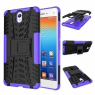Чехол Hybrid Armor для Lenovo Vibe S1 (черный + фиолетовый) Чехол Hybrid Armor для Lenovo Vibe S1 (черный + фиолетовый)