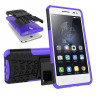 Чехол Hybrid Armor для Lenovo Vibe S1 (черный + фиолетовый)