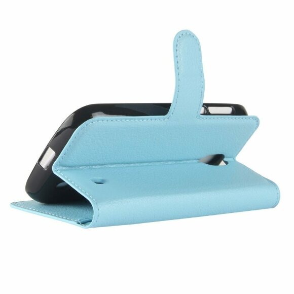 Чехол с визитницей для Nokia 1 (голубой)