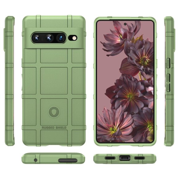 Чехол-накладка Shock-proof для Google Pixel 7 Pro (зеленый) Чехол-накладка Shock-proof для Google Pixel 7 Pro (зеленый)