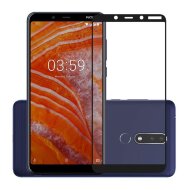 Защитное стекло FULL 3D для Nokia 3.1 Plus (черный)