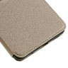 Чехол с окном для ASUS ZenFone 3 Deluxe ZS550KL (золотой)