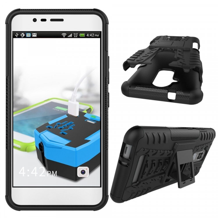 Чехол Hybrid Armor ASUS 3 Max ZC520TL (черный)