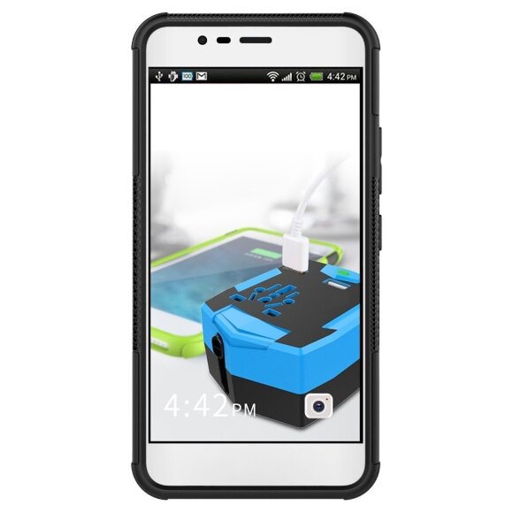 Чехол Hybrid Armor ASUS 3 Max ZC520TL (черный) Чехол Hybrid Armor ASUS 3 Max ZC520TL (черный)