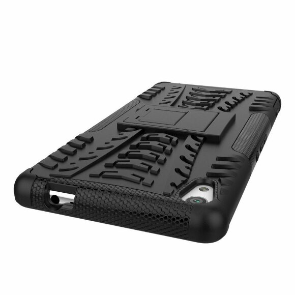 Чехол Hybrid Armor для Sony Xperia X (черный)