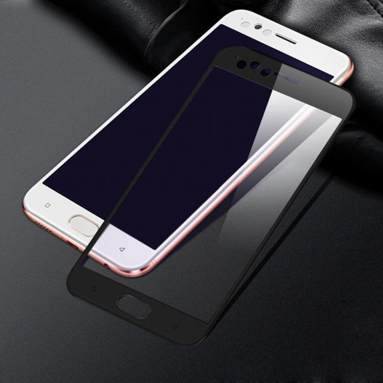 Защитное стекло 3D для OPPO R11 (черный)