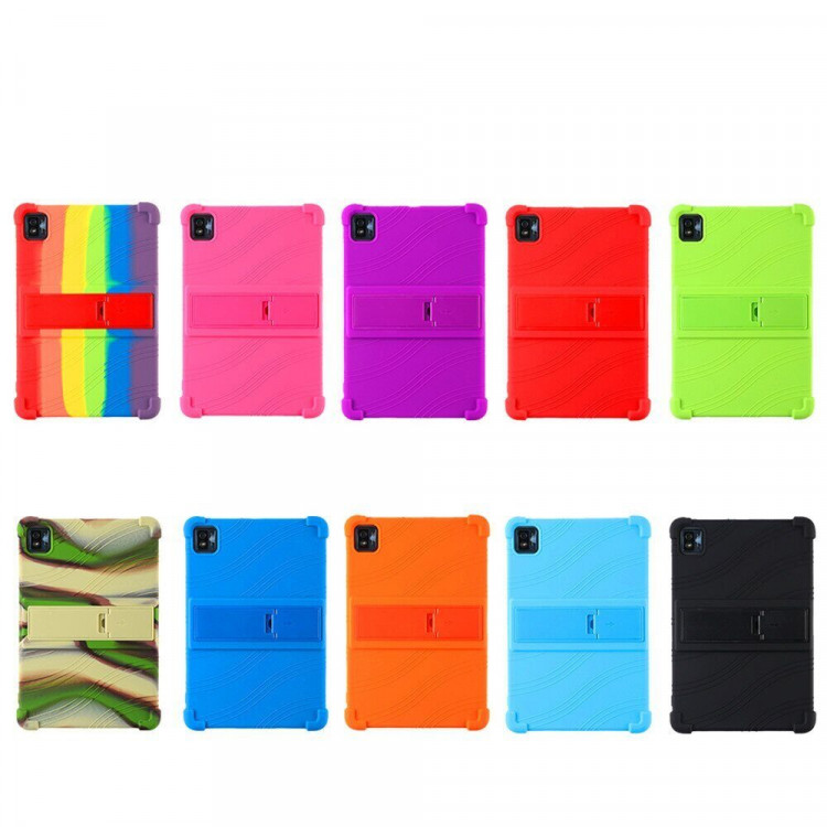 Силиконовый чехол для TCL NxtPaper 10s, TCL TAB 10s 4G 9080G, 9081X (2021) (синий)