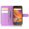 Чехол с визитницей для ZTE Blade X5 (фиолетовый)