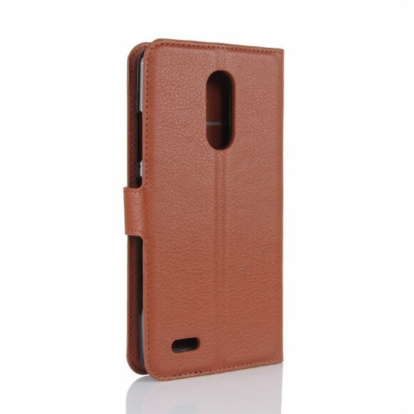 Чехол с визитницей для ZTE MAX XL  (коричневый)