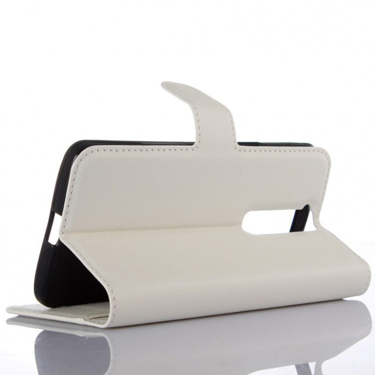 Чехол с визитницей для ZTE Axon mini (белый)