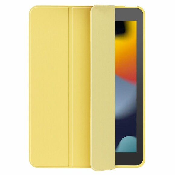 Чехол на iPad 7 2019, iPad 8 2020, iPad 9 2021 - 10,2 дюйма (желтый) Чехол на iPad 7 2019, iPad 8 2020, iPad 9 2021 - 10,2 дюйма (желтый)
