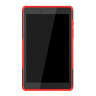 Чехол Hybrid Armor для Samsung Galaxy Tab A 8.0 (2019) T290 / T295 (черный + красный)