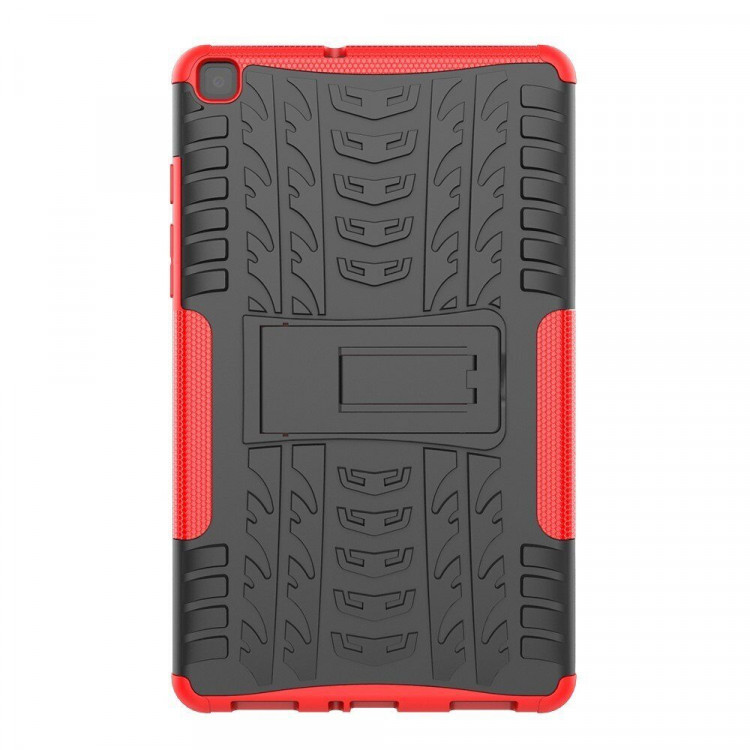 Чехол Hybrid Armor для Samsung Galaxy Tab A 8.0 (2019) T290 / T295 (черный + красный)