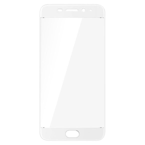 Защитное стекло 3D для Meizu M5 Note (белый)