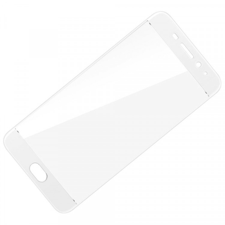 Защитное стекло 3D для Meizu M5 Note (белый)