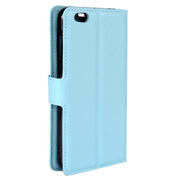 Чехол с визитницей для Xiaomi Mi5C (голубой) Чехол с визитницей для Xiaomi Mi5C (голубой)
