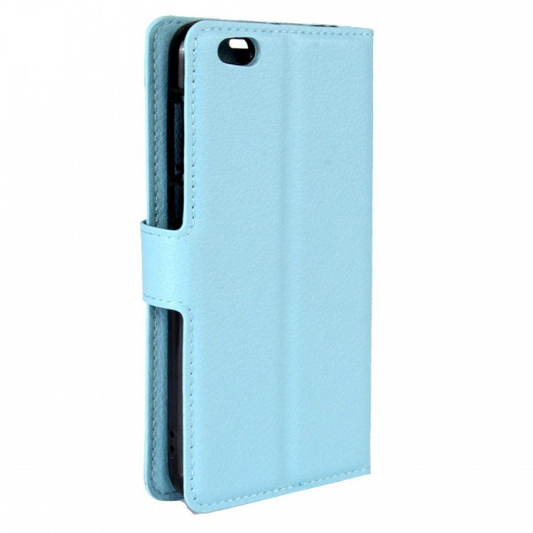 Чехол с визитницей для Xiaomi Mi5C (голубой)