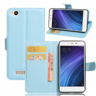 Чехол с визитницей для Xiaomi Redmi 4A (голубой) Чехол с визитницей для Xiaomi Redmi 4A (голубой)