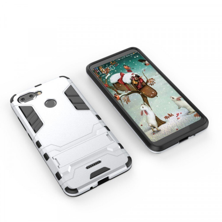 Чехол Duty Armor для Xiaomi Redmi 6 (серебряный)
