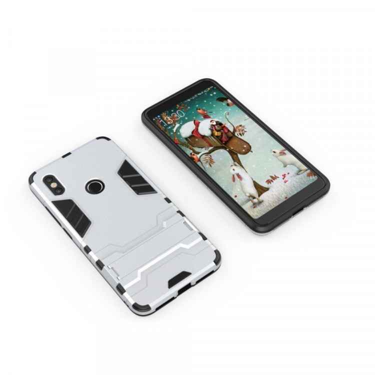 Чехол Duty Armor для Xiaomi Redmi S2 (серебряный)