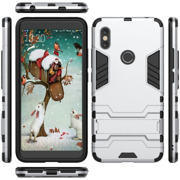 Чехол Duty Armor для Xiaomi Redmi S2 (серебряный) Чехол Duty Armor для Xiaomi Redmi S2 (серебряный)