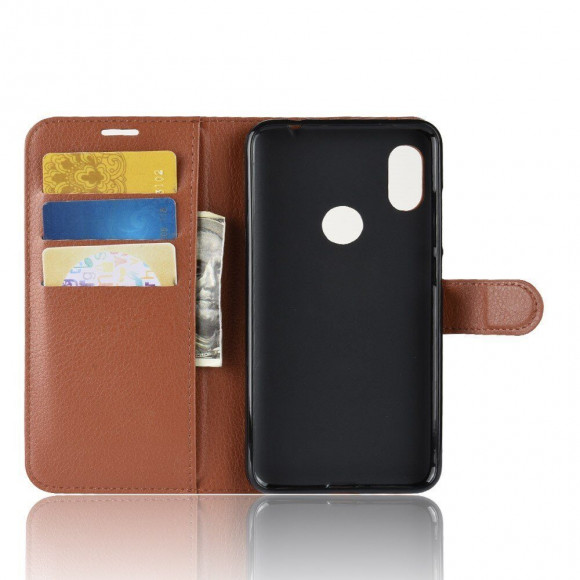 Чехол для Xiaomi Redmi Note 6 Pro (коричневый)