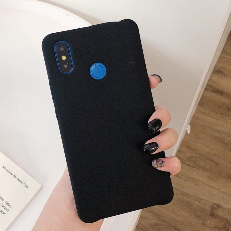 Силиконовый чехол Mobile Shell для Xiaomi Mi Max 3 (черный)