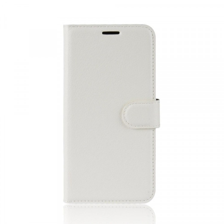 Чехол с визитницей для Samsung Galaxy A6+ (Plus) (белый)