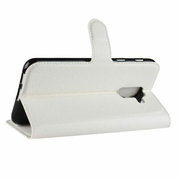 Чехол с визитницей для Samsung Galaxy A6+ (Plus) (белый)